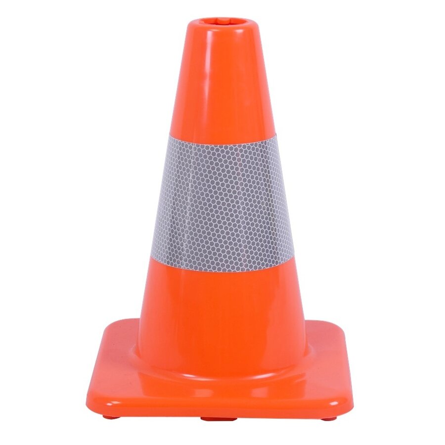 Cône de signalisation 30 cm PVC - très flexible + Classe 2