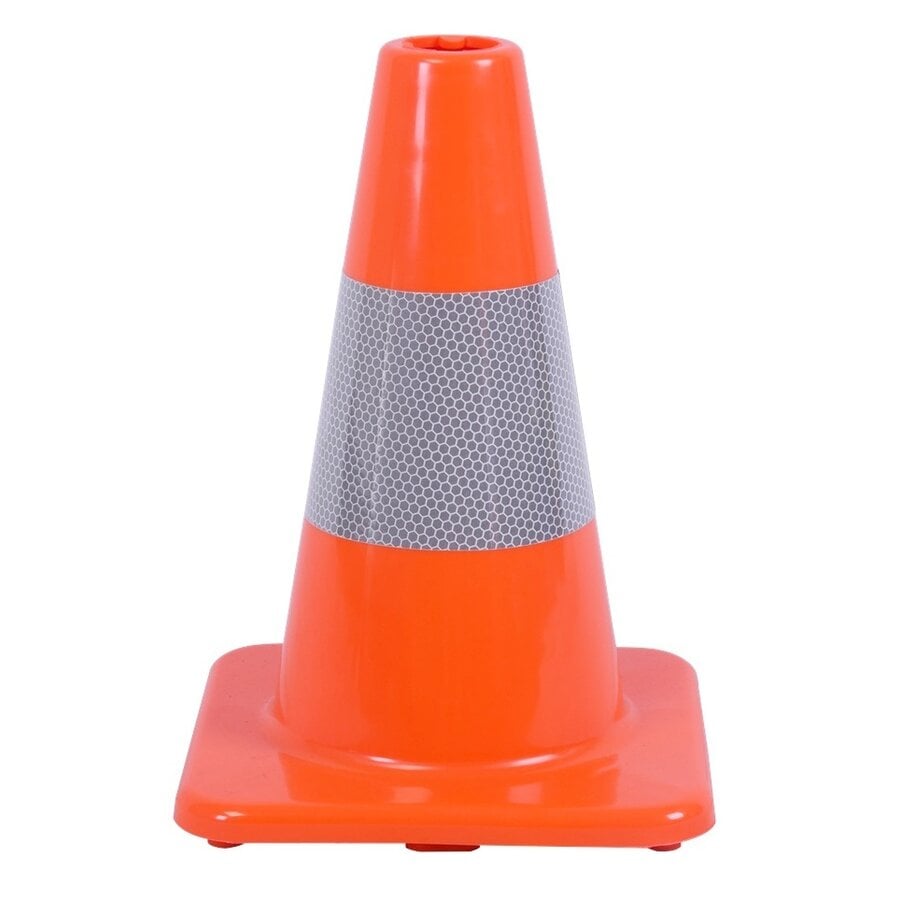 Verkeerskegel 30 cm PVC - zeer flexibel + Klasse 2