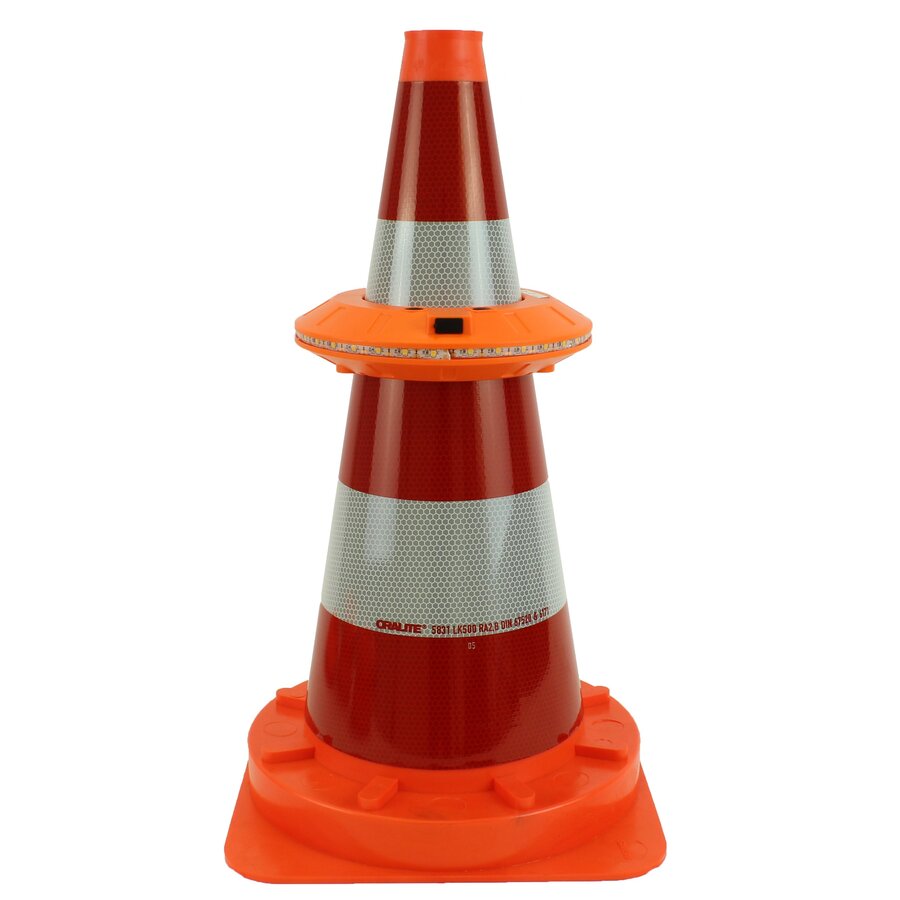 LED cone light 360°  Multicolore rechargeable + synchronisable