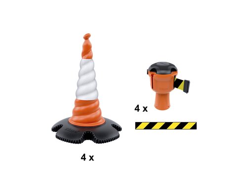 Skipper kegel kit 81 m2 - Geel/zwart 