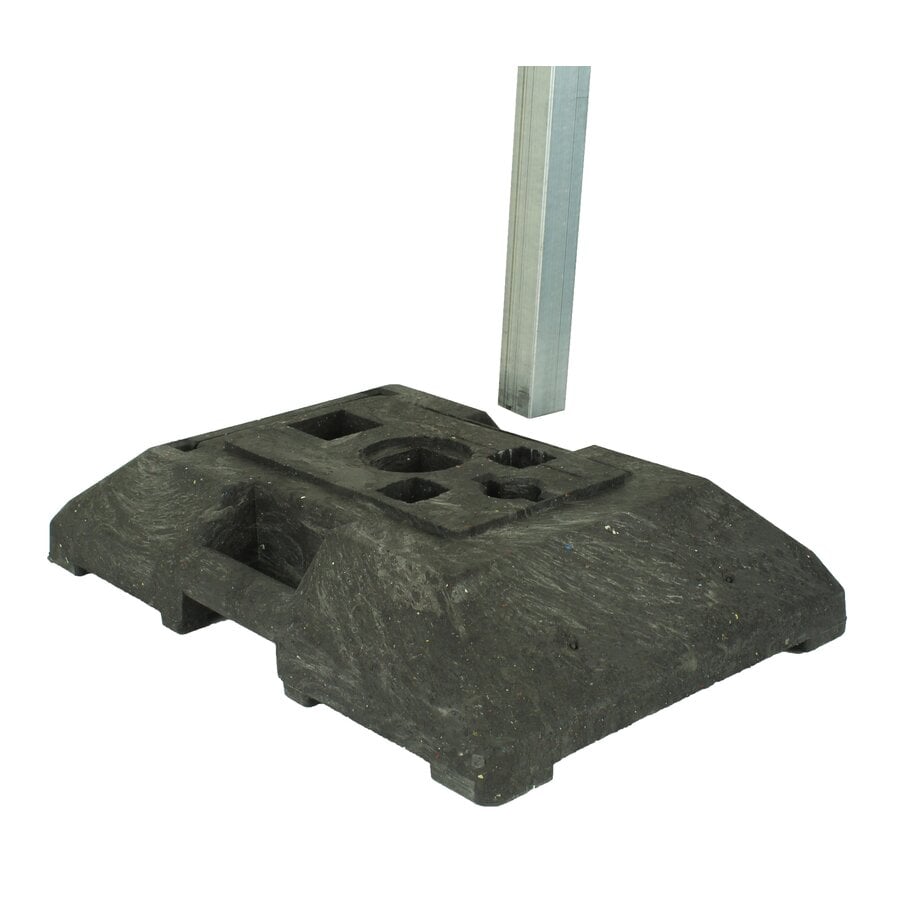 Pied de balise plat 18 kg