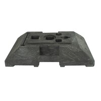 Pied de balise plat 18 kg