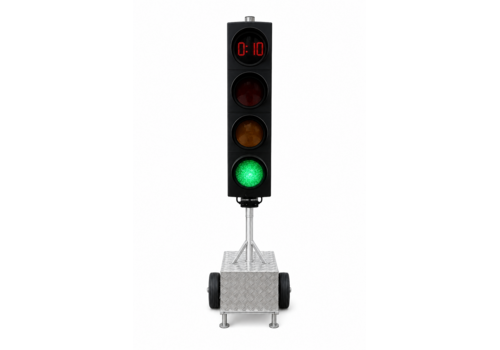 Tijdelijk verkeerslicht Berghaus MPB 1400 met aftelklok 