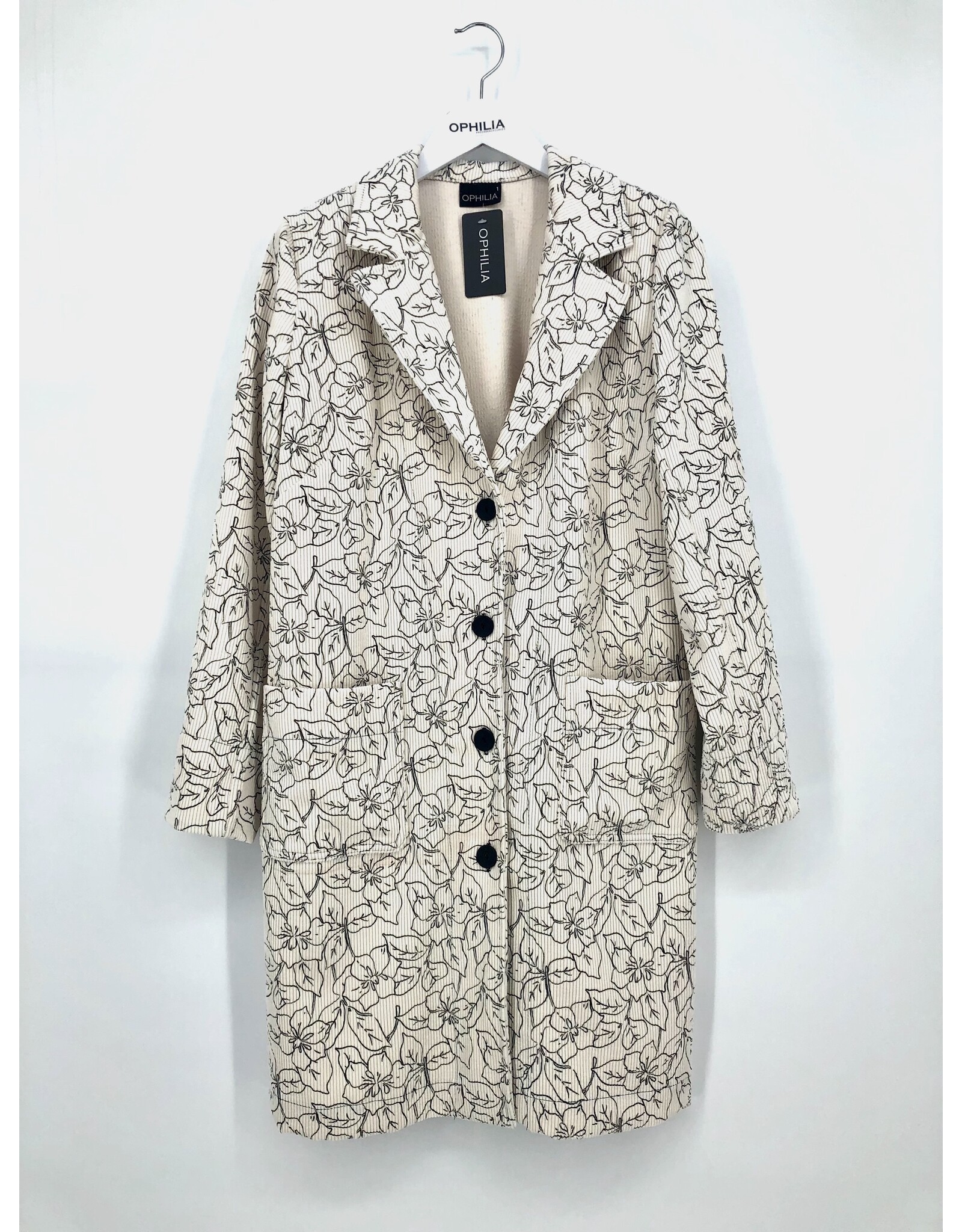 Ophilia Nora 25W stretch corduroy dessin