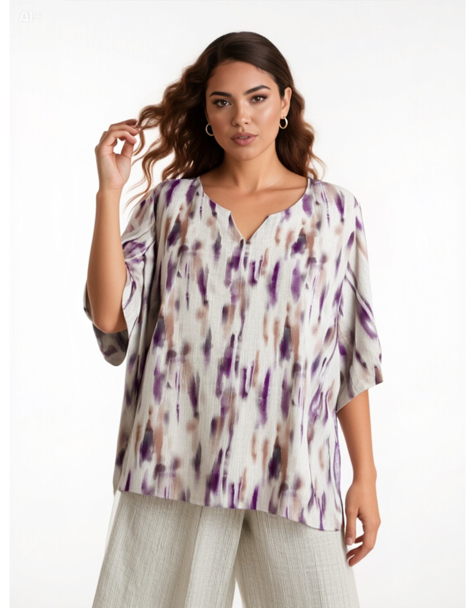 Ophilia Rowan 26S  dessin linen look