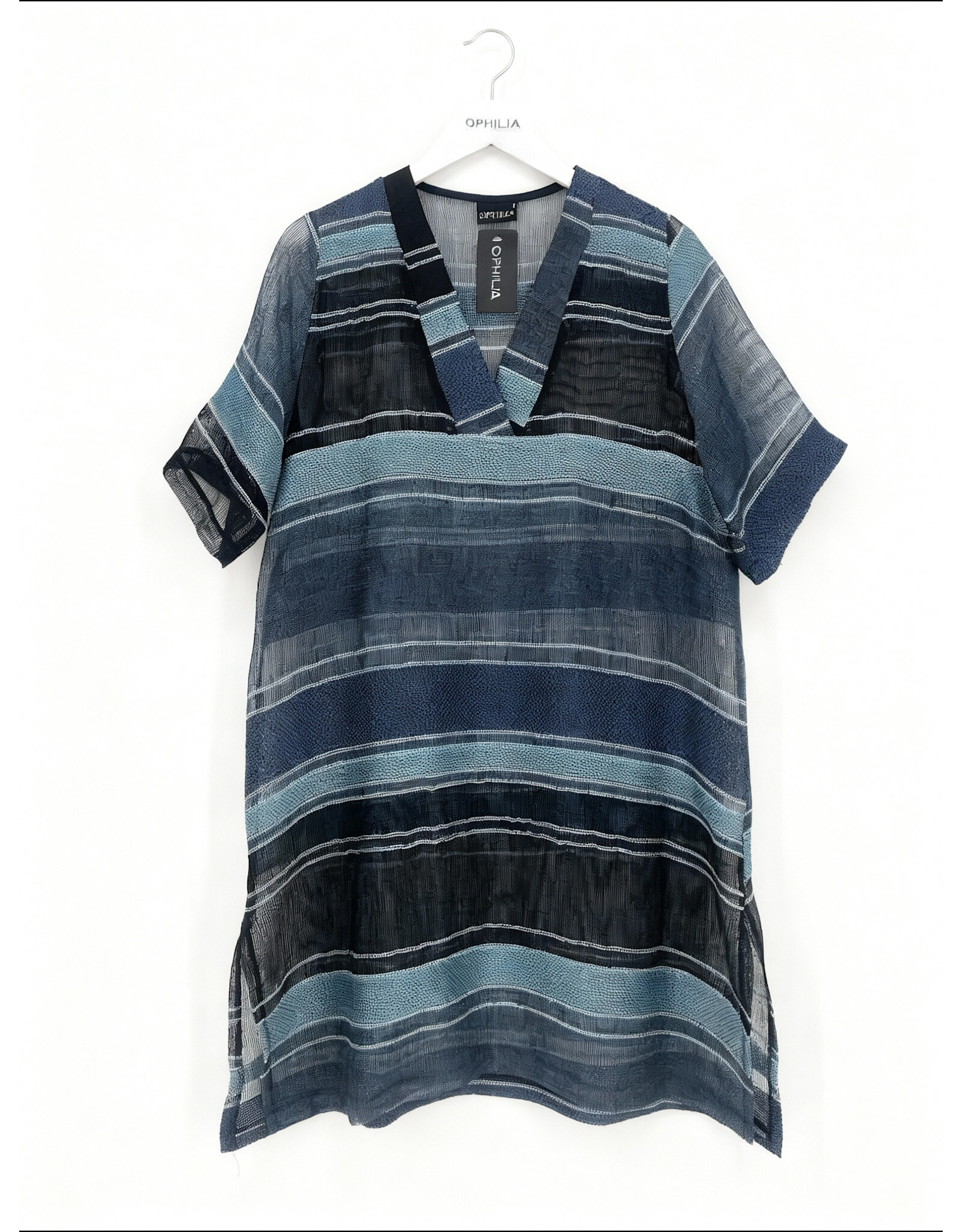 Ophilia Palermo 26S linen  big stripe