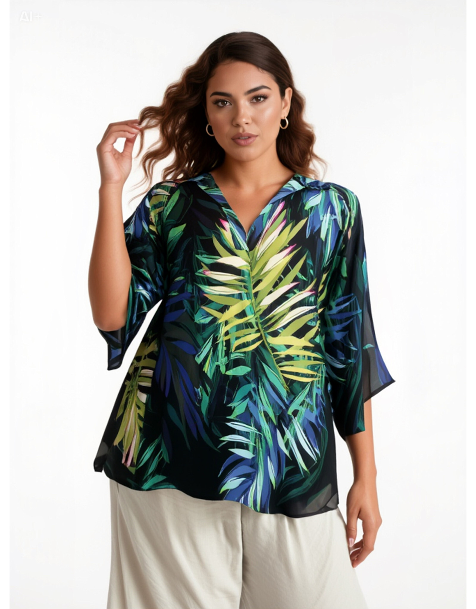 Ophilia Cloë 25S viscose luxe  dessin