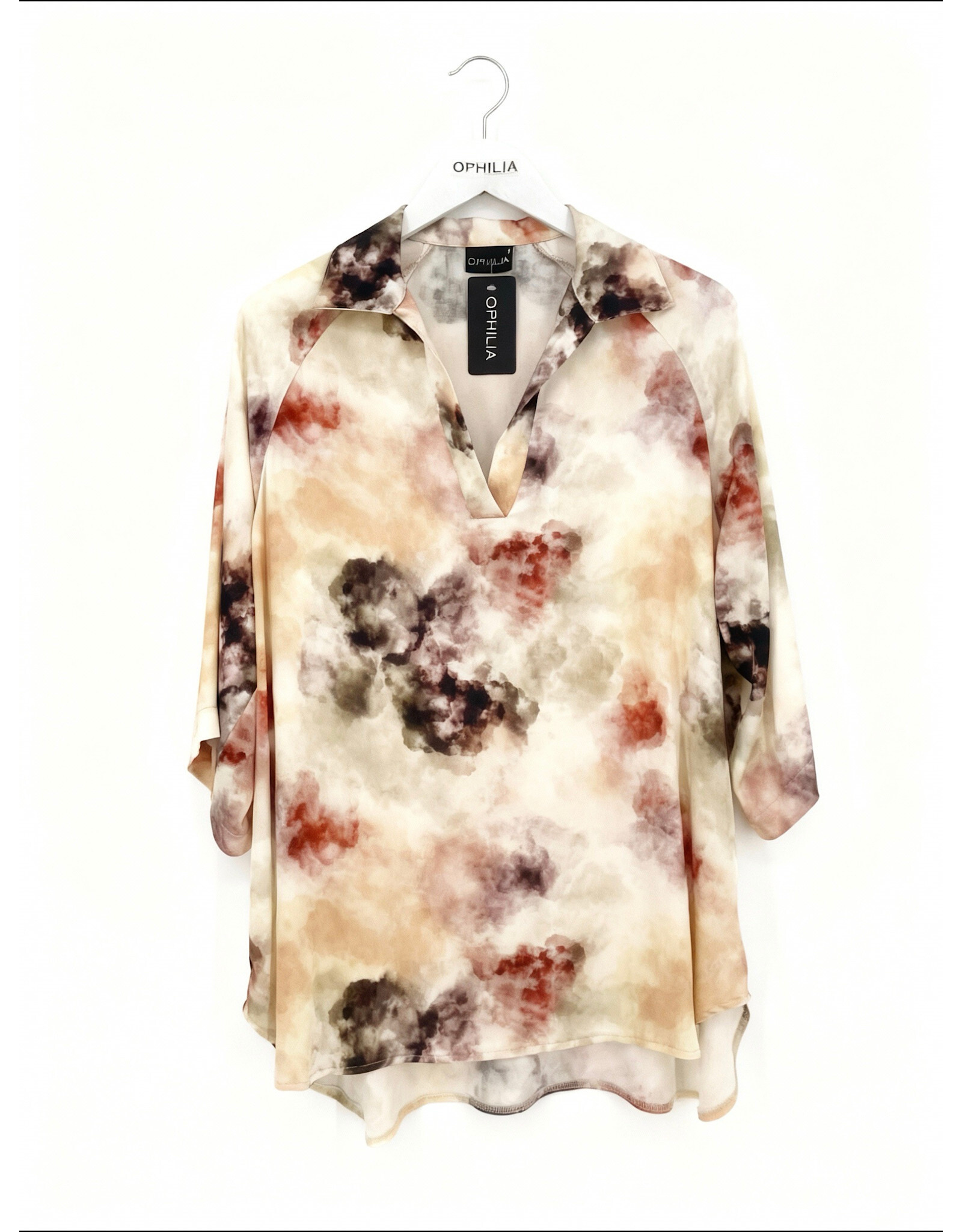 Ophilia Cloë 26S  viscose satin dessin