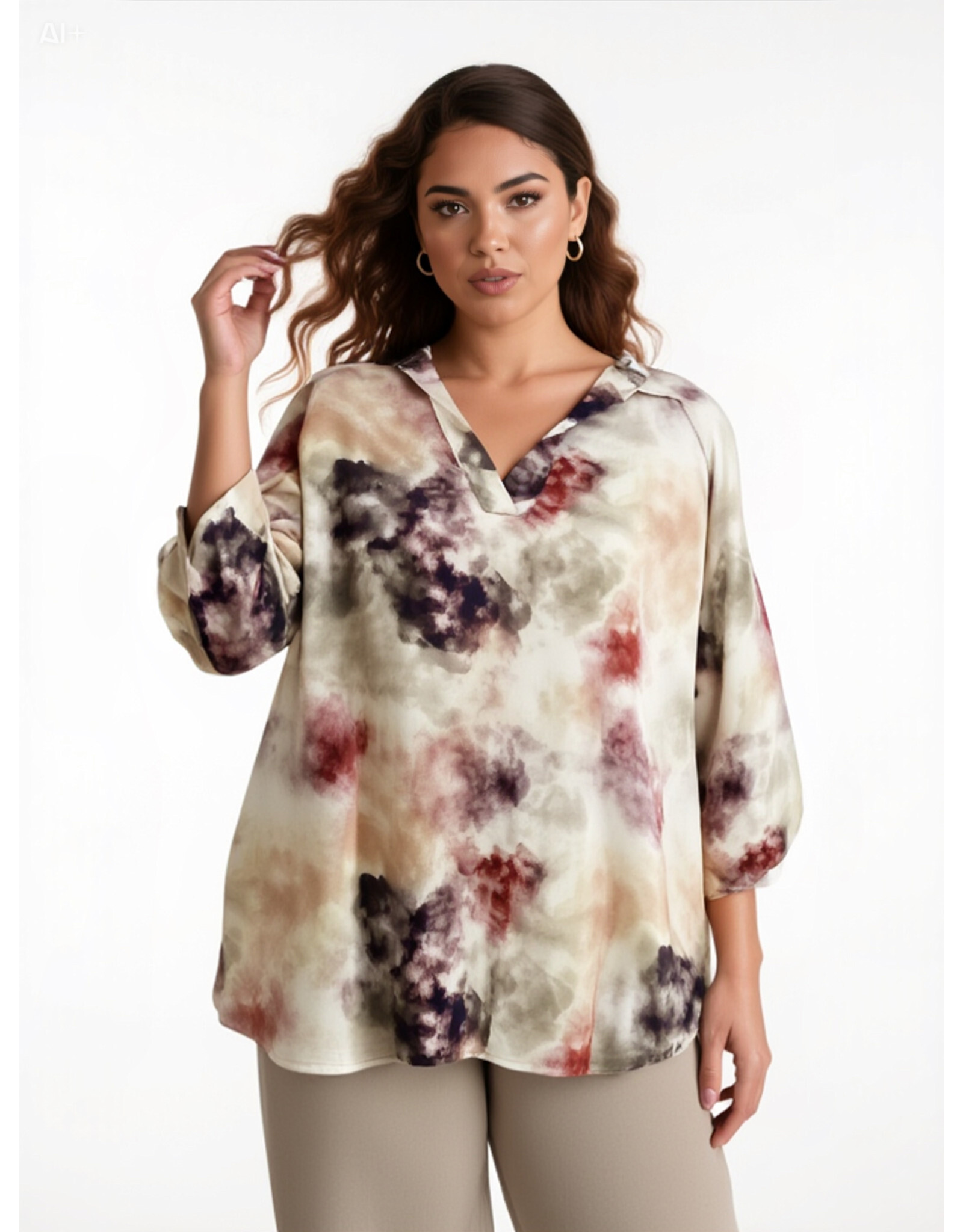 Ophilia Cloë 26S  viscose satin dessin