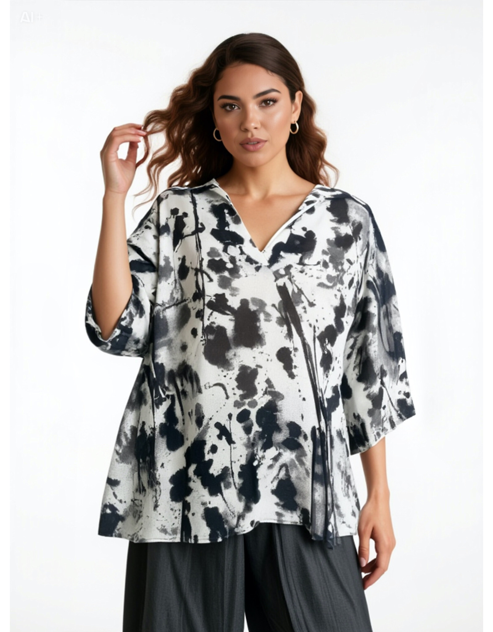 Ophilia Cloë 26S viscose dessin