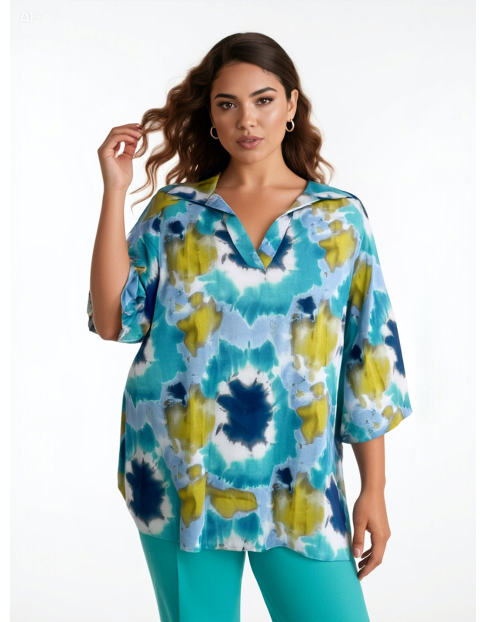 Ophilia Cloë 25S viscose dessin