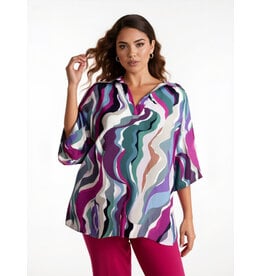 Ophilia Cloë 24S print crepe viscose