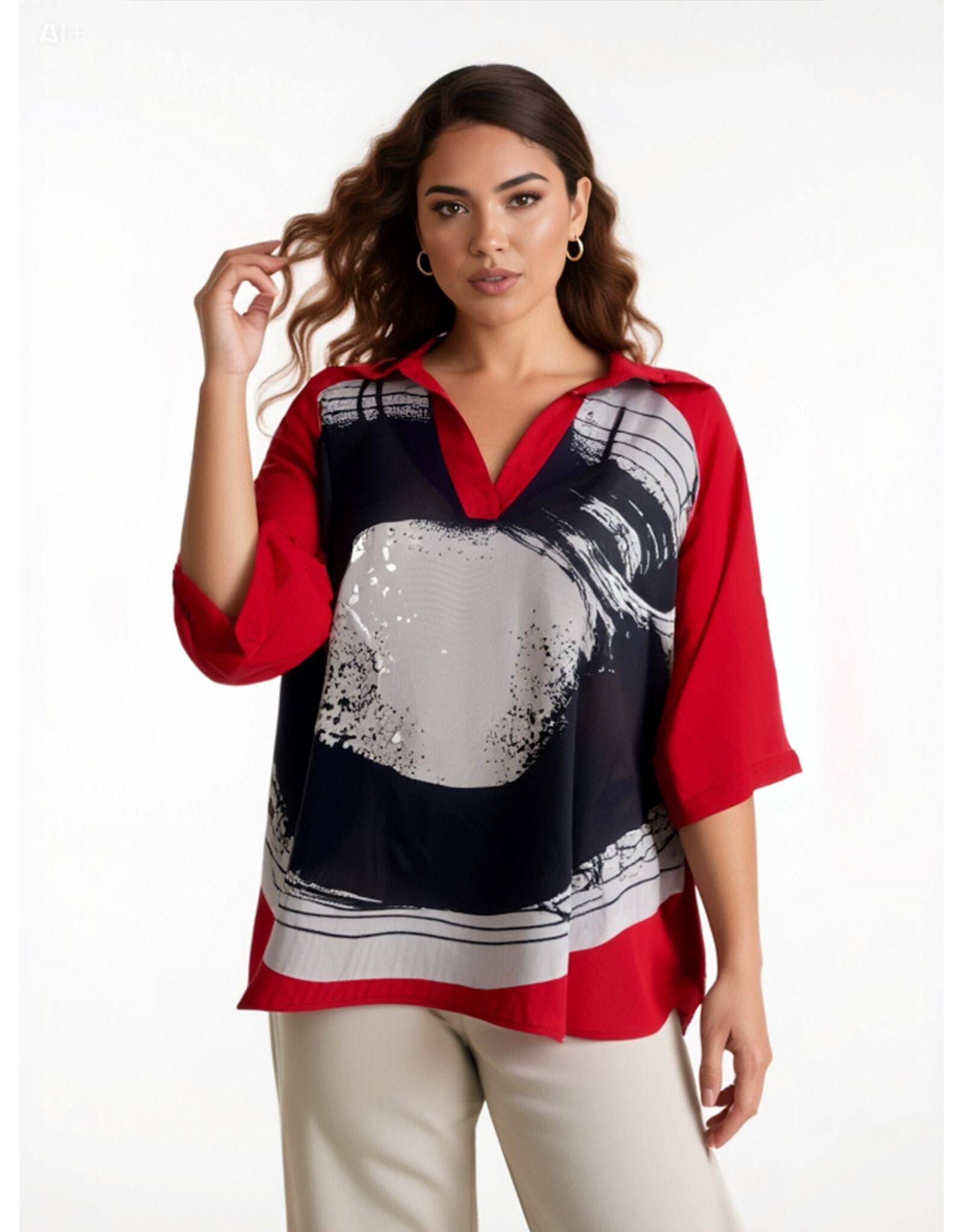 Ophilia Cloë 26S viscose dessin