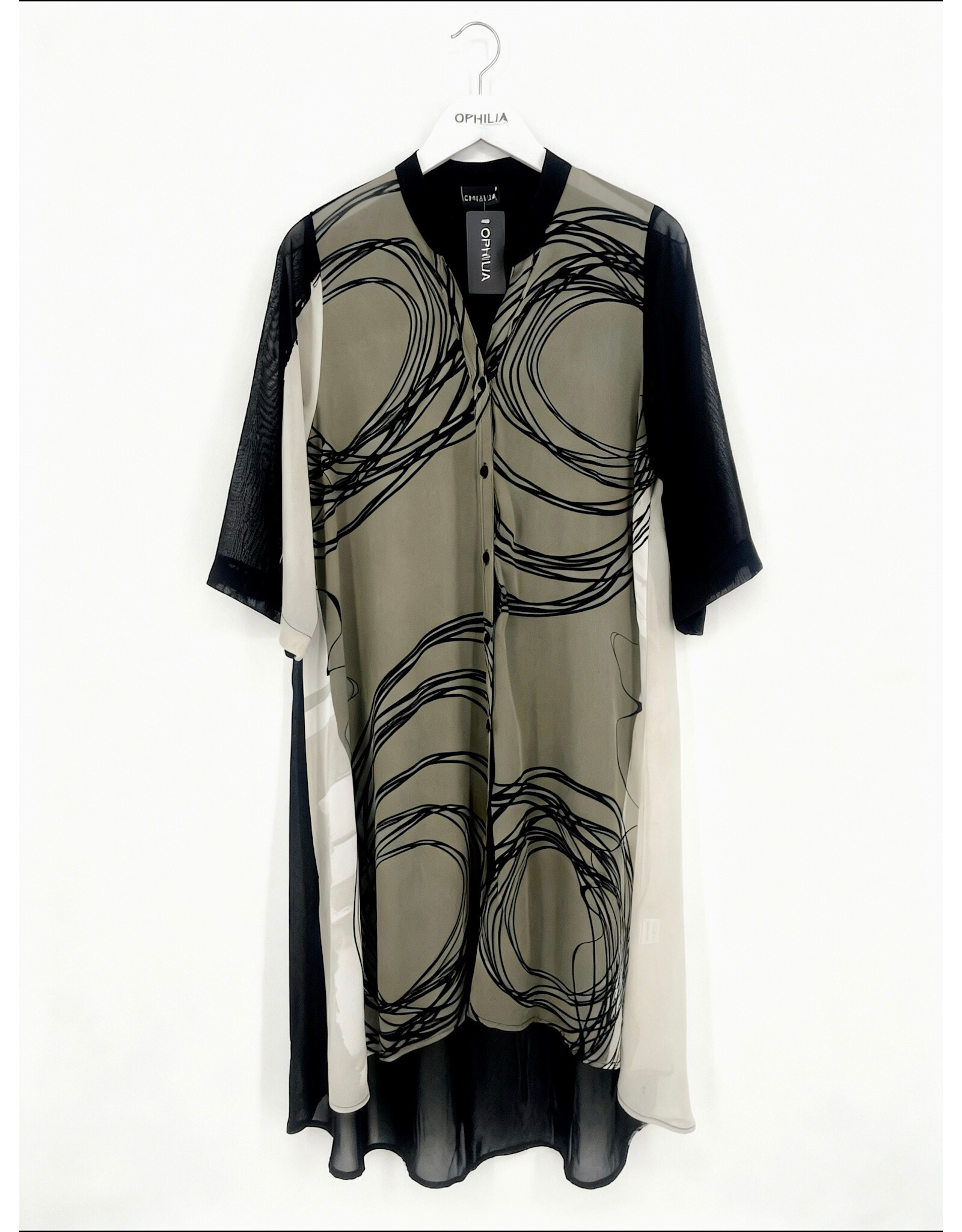 Ophilia Noor 26S voile viscose dessin