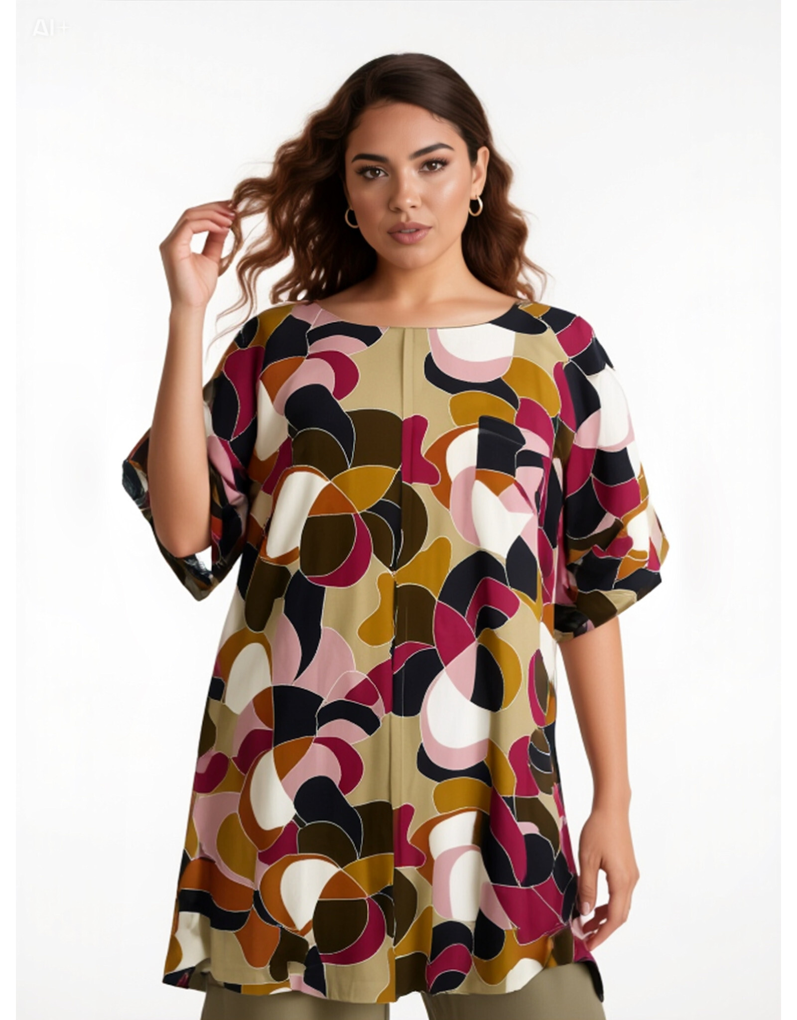 Ophilia Pip 23S  viscose dessin