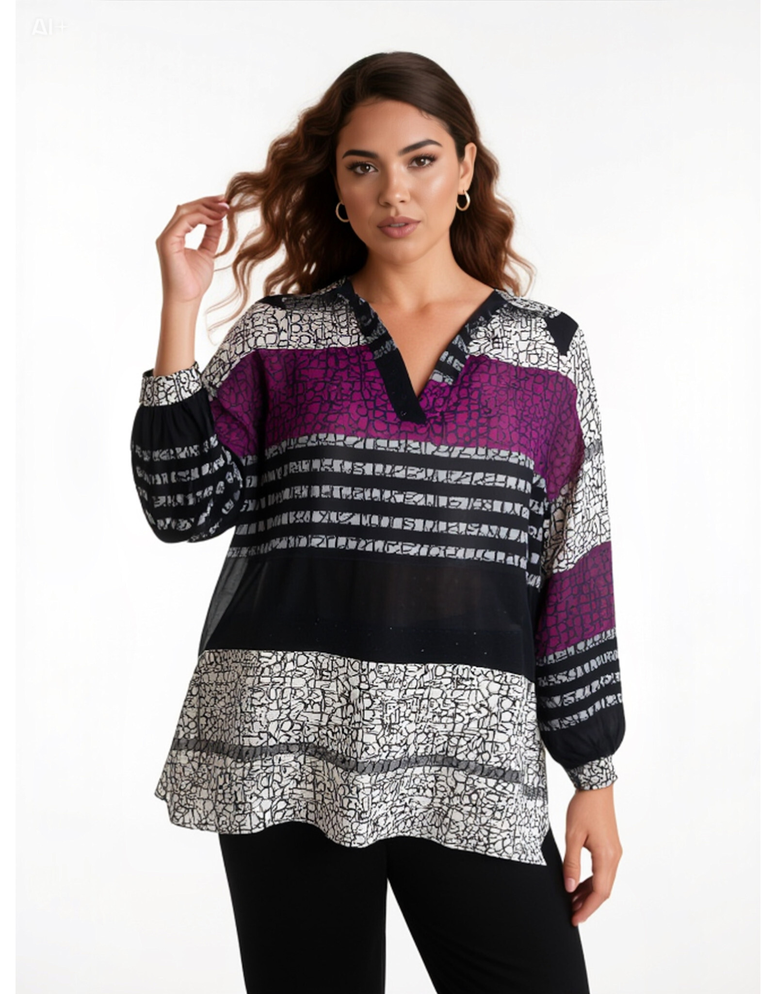 Ophilia Jane 25W  viscose voile dessin