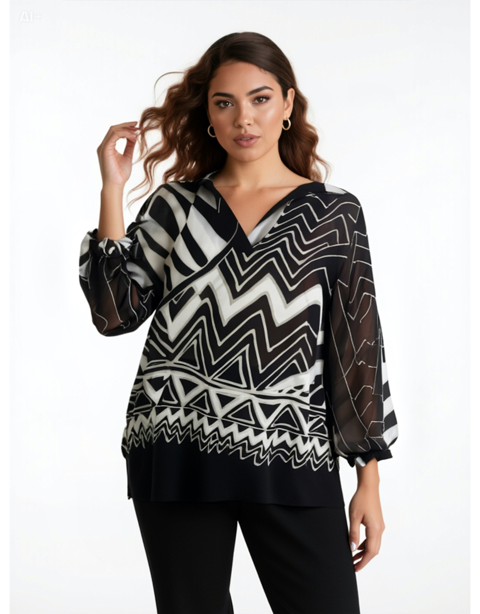 Ophilia Jane 25W  viscose voile dessin