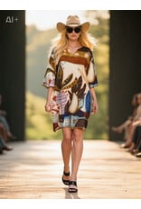 Ophilia Sally 23S  viscose dessin