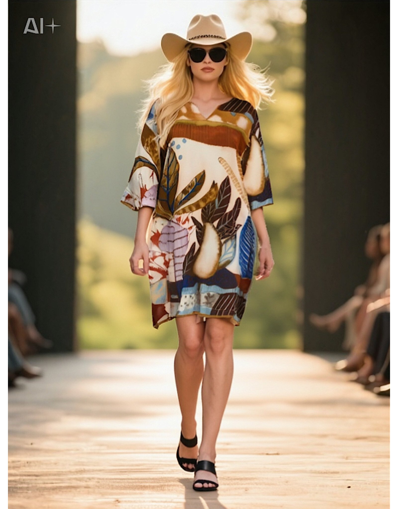 Ophilia Sally 23S  viscose dessin