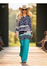 Ophilia Silvie-B 20 print viscose