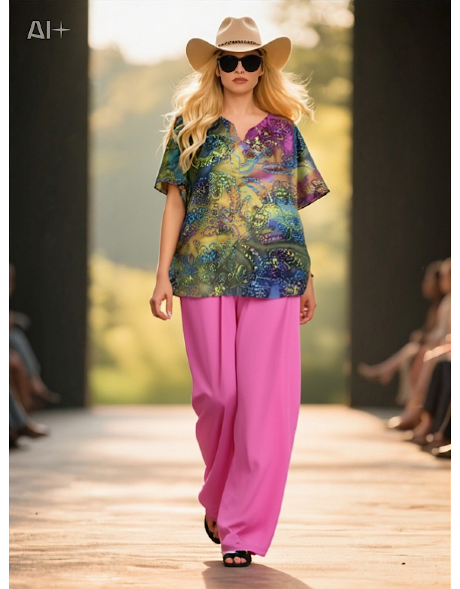 Ophilia Rowan 26S   tie & dye