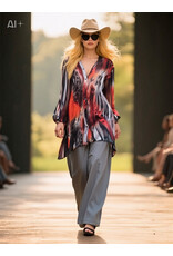 Ophilia Noor 26S voile viscose dessin