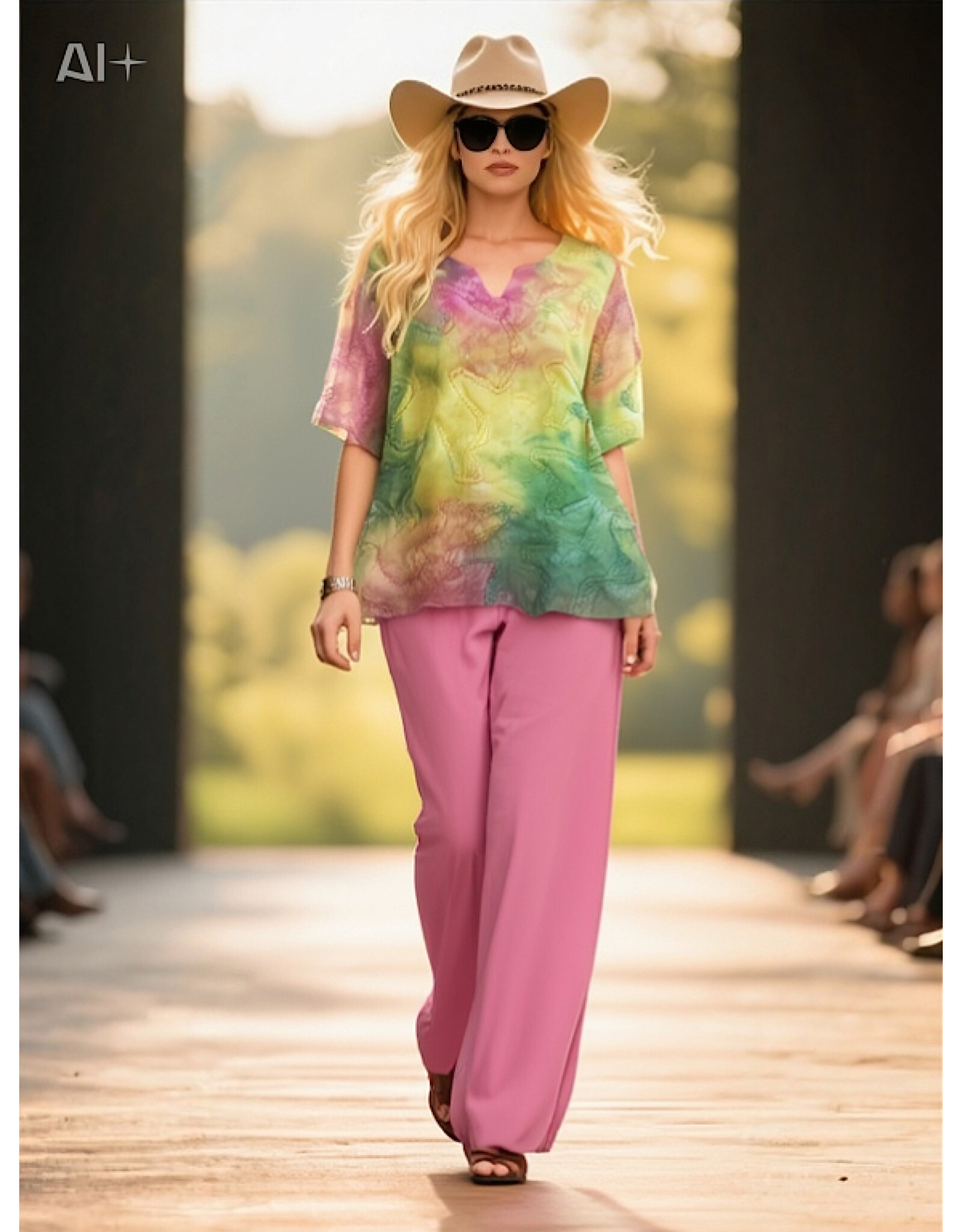 Ophilia Rowan 26S   tie & dye