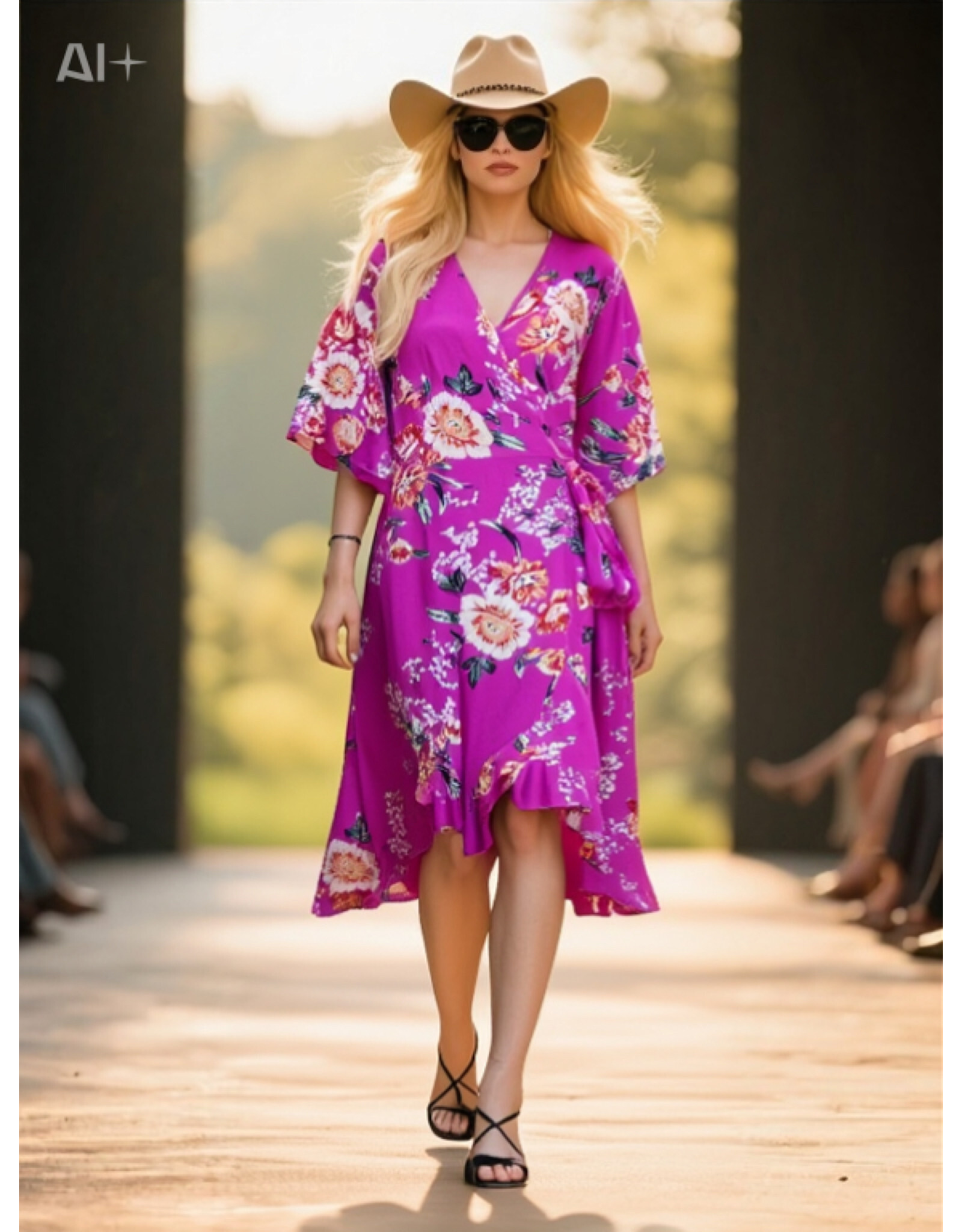 Ophilia Elize 26S viscose dessin