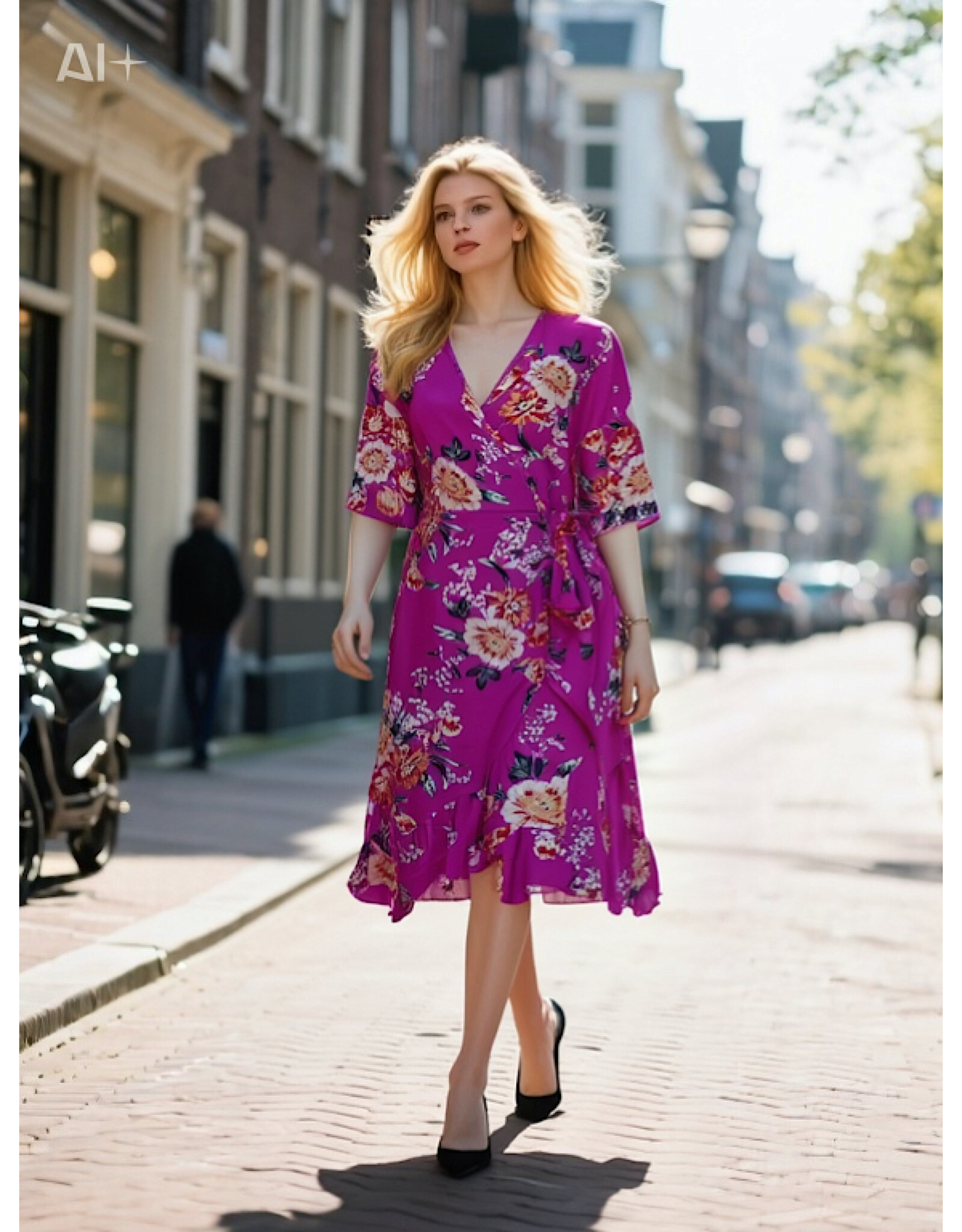 Ophilia Elize 26S viscose dessin