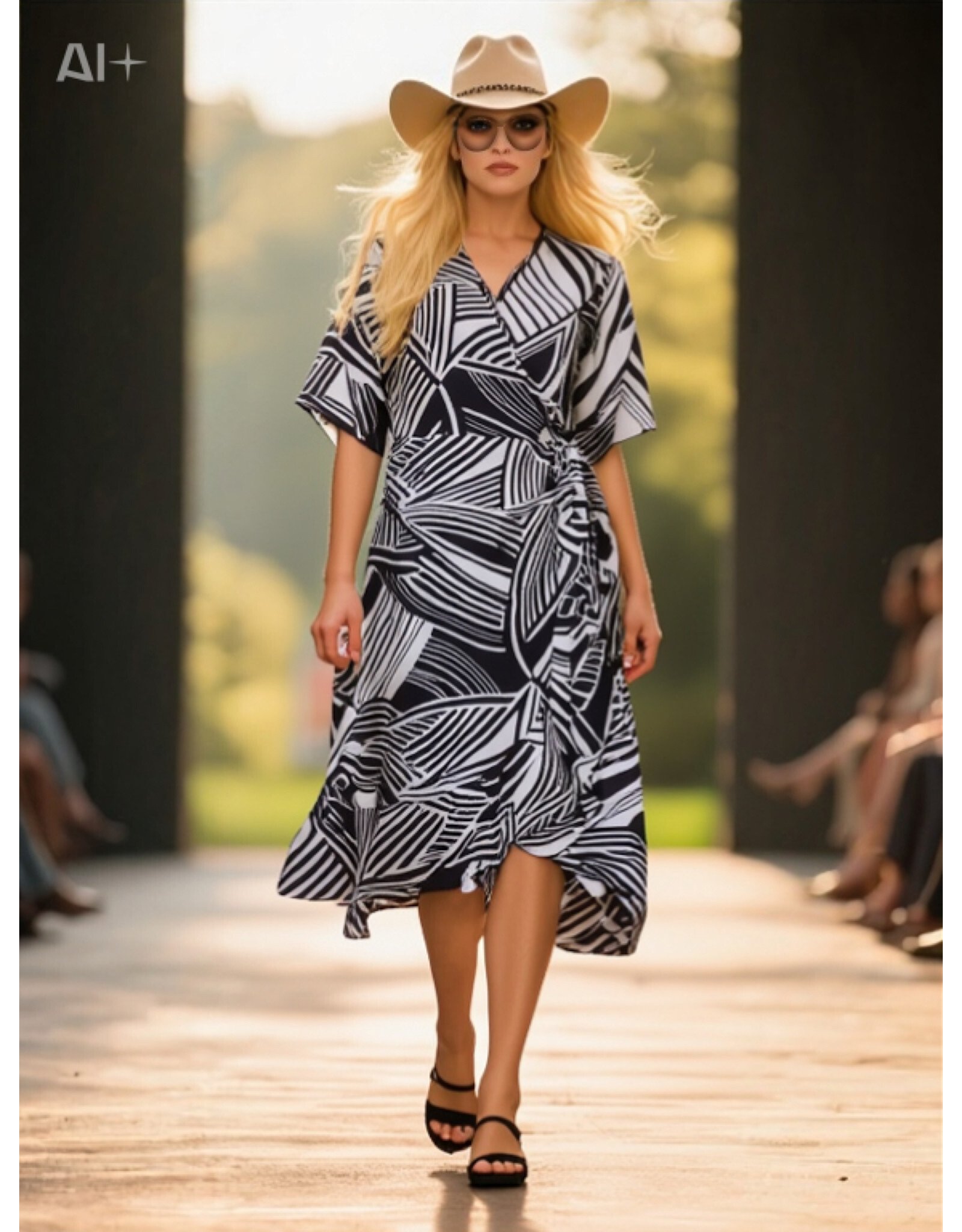 Ophilia Elize 26S viscose print