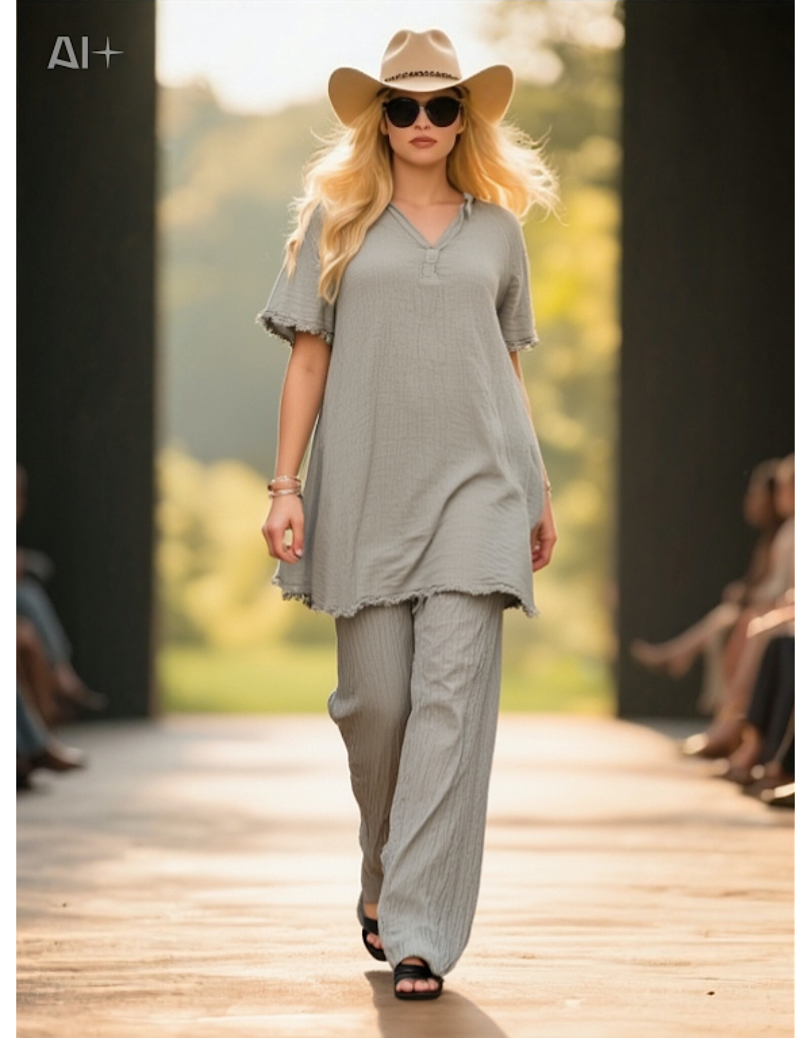 Ophilia Mindy 26S washed linen