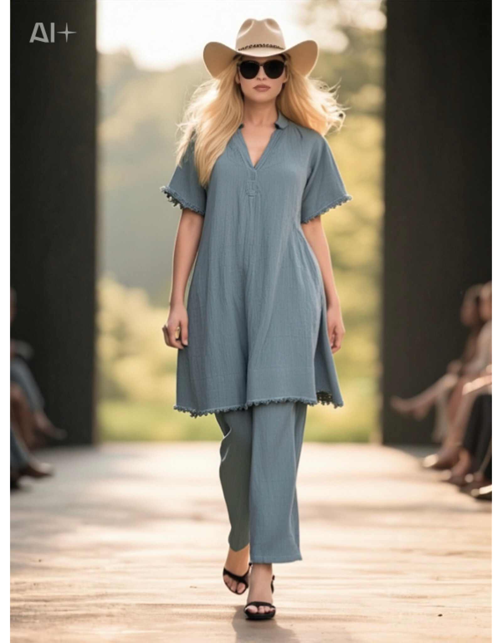 Ophilia Mindy 26S washed linen