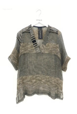 Ophilia Mirte 26S linen big stripe