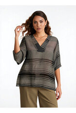 Ophilia Mirte 26S linen big stripe