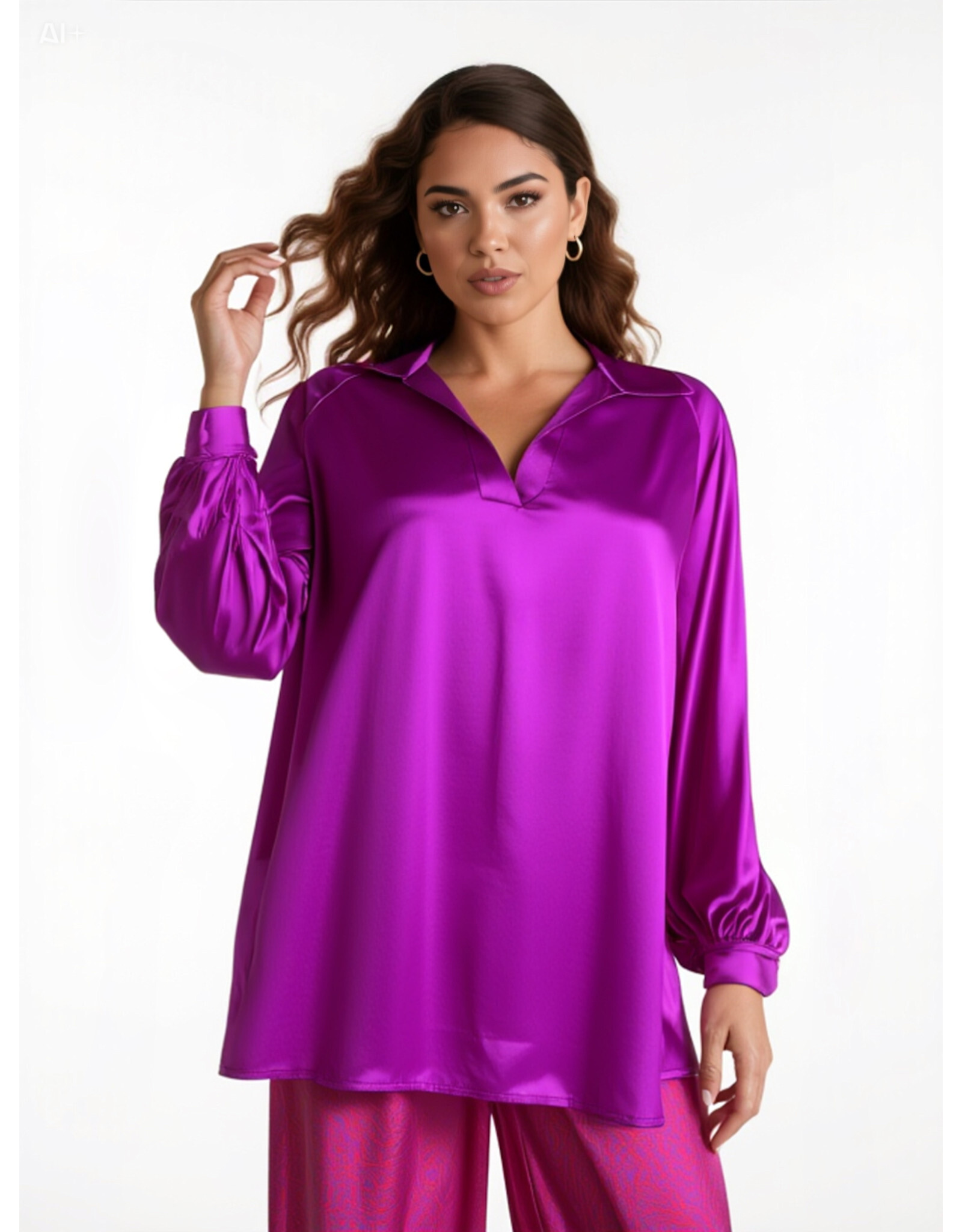 Ophilia Jane 25S viscose Satin plain