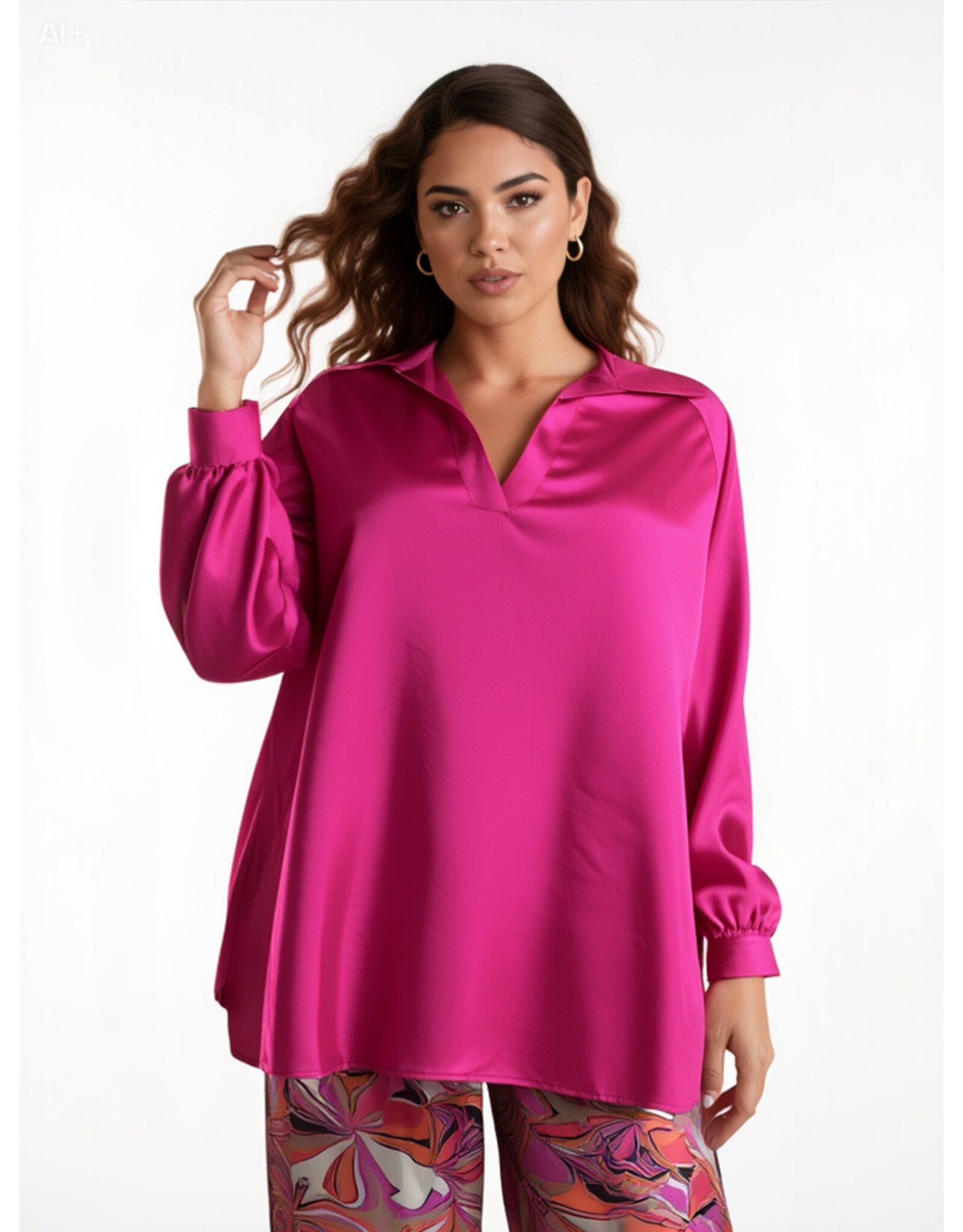 Ophilia Jane 25S viscose Satin plain