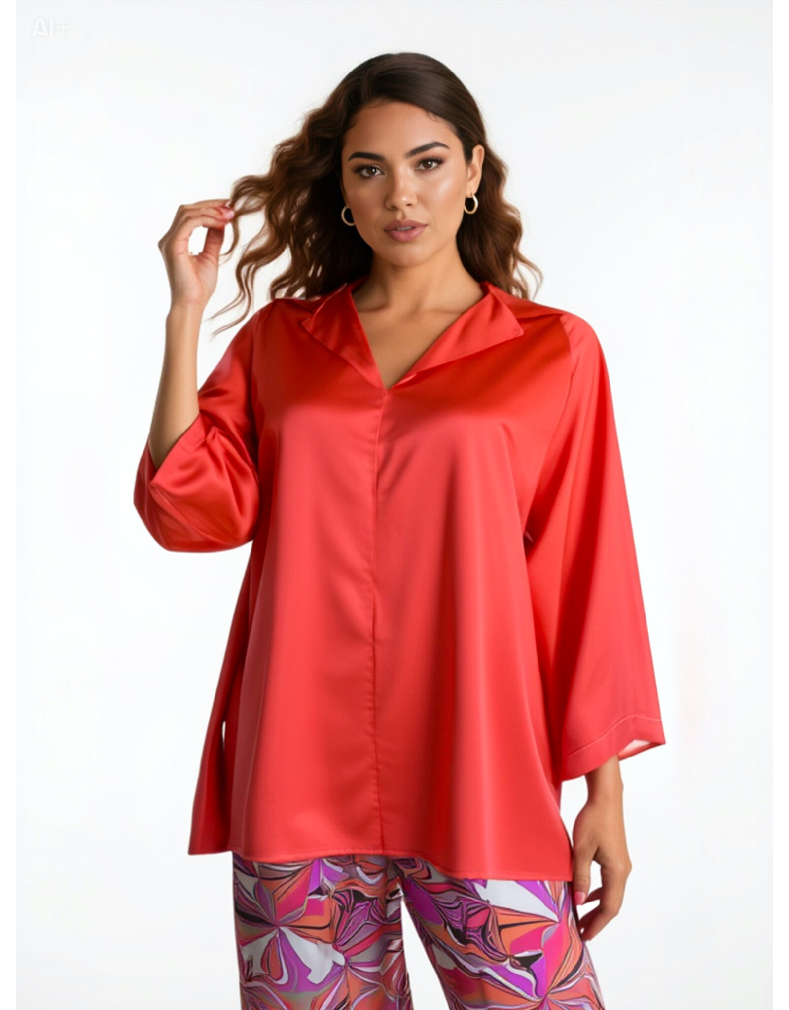 Ophilia lucy 26S viscose Satin plain