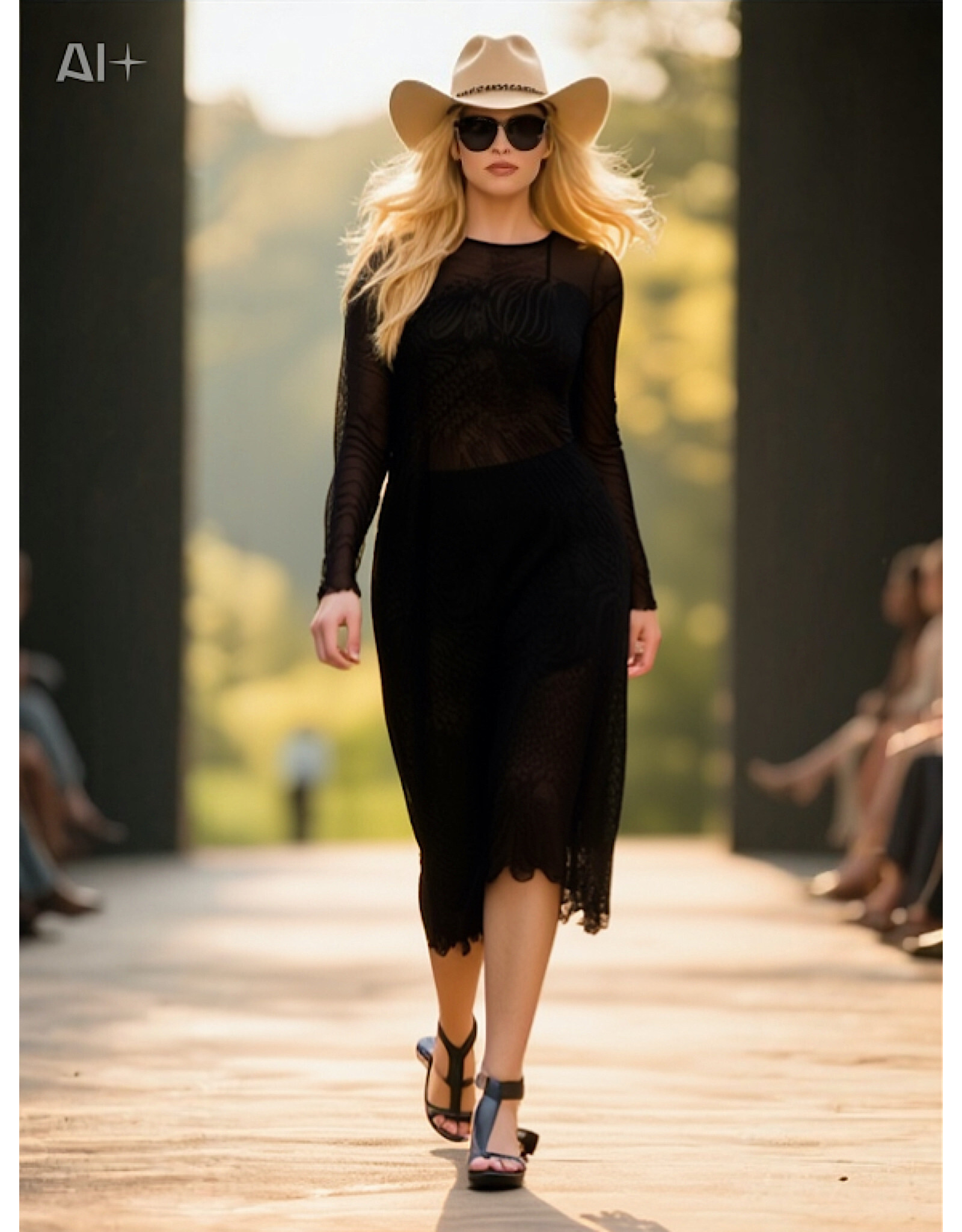 Ophilia Tippi 26W mesh dessin