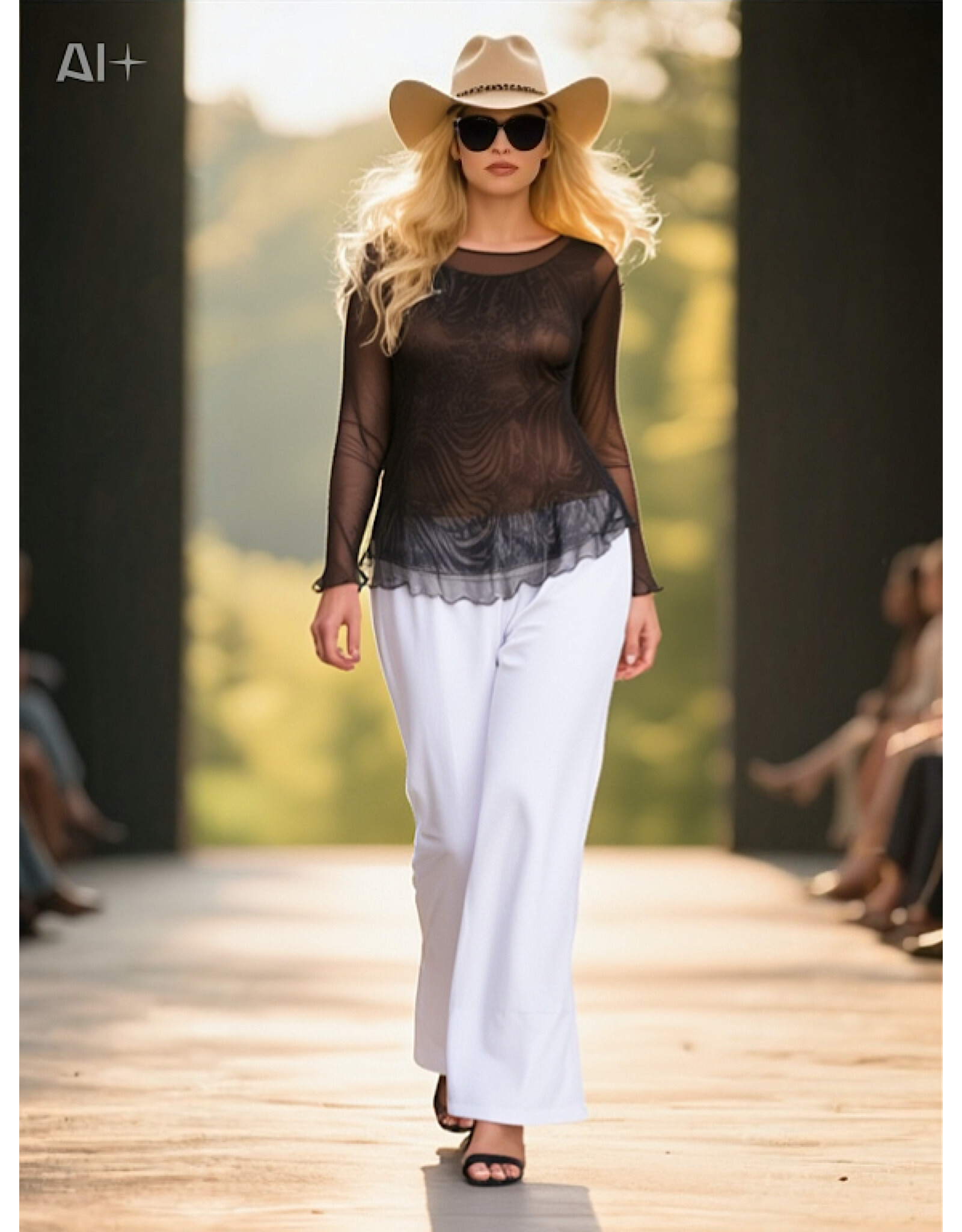 Ophilia Mindy 26W mesh dessin