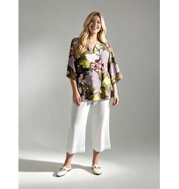 Ophilia Cloë 24S print viscose satin