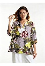 Ophilia Cloë 24S print viscose satin