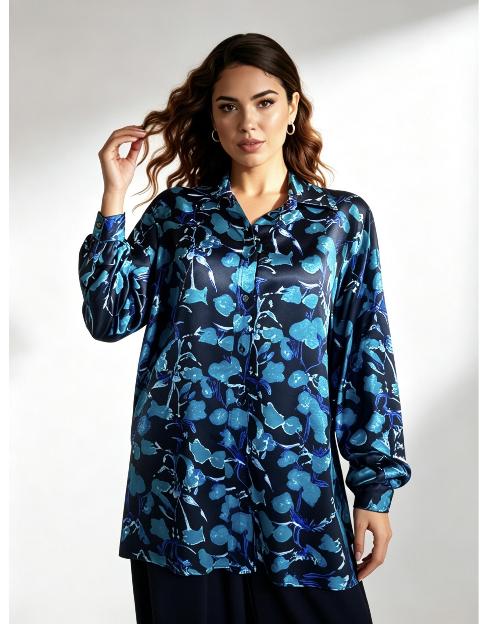 Ophilia Josje 25W viscose satin dessin