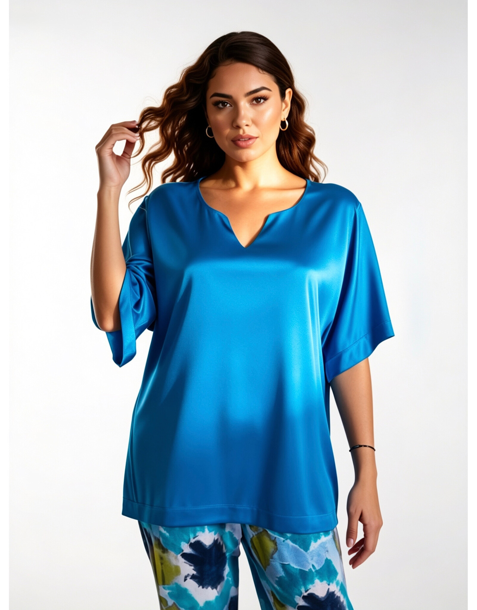 Ophilia Rowan 26S viscose Satin plain