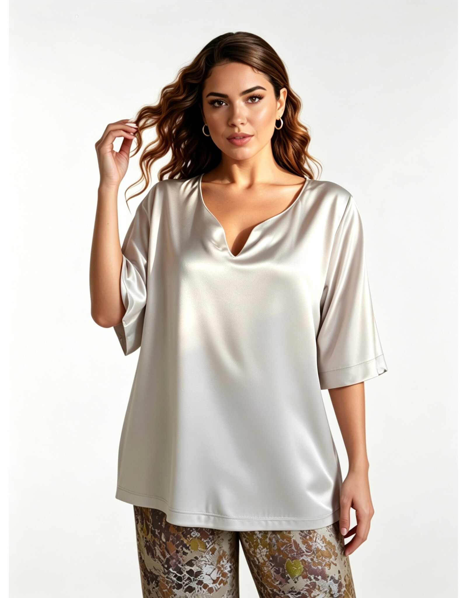 Ophilia Rowan 26S viscose Satin plain