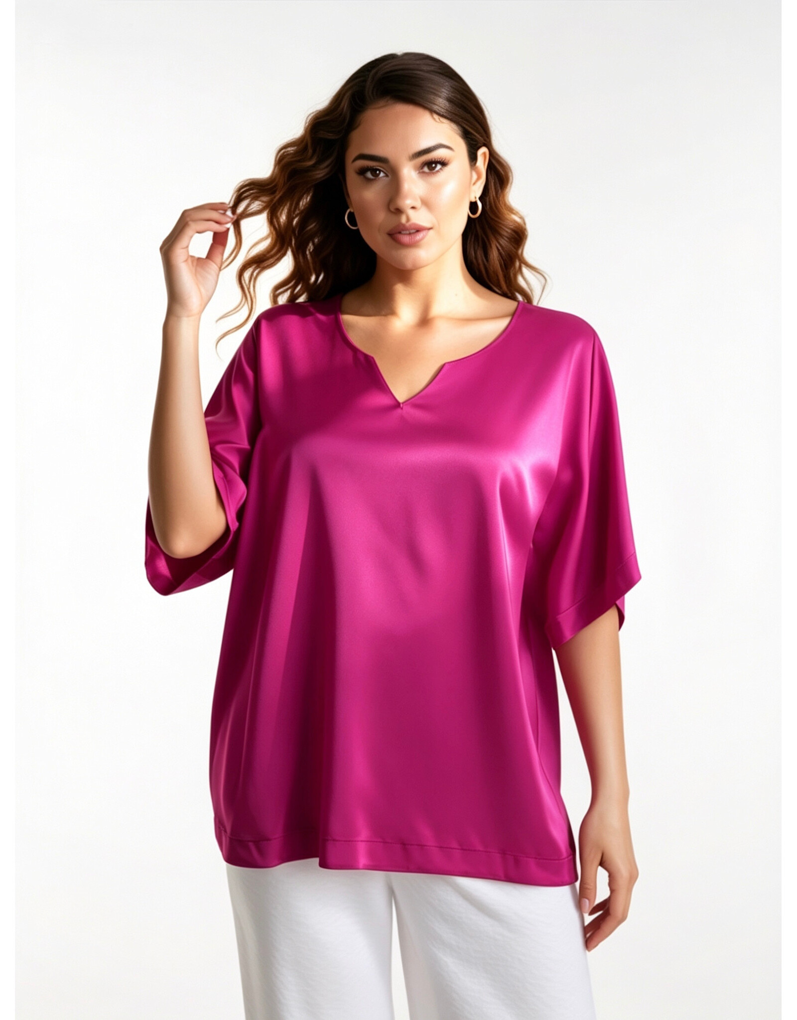 Ophilia Rowan 26S viscose Satin plain