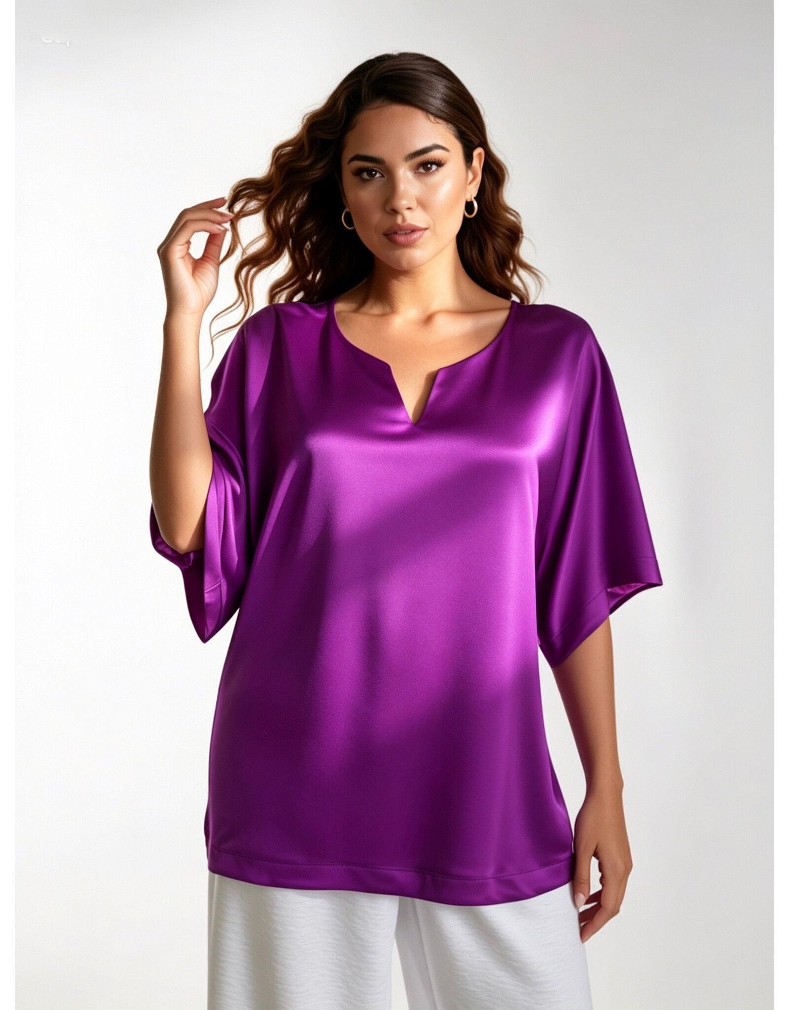Ophilia Rowan 26S viscose Satin plain