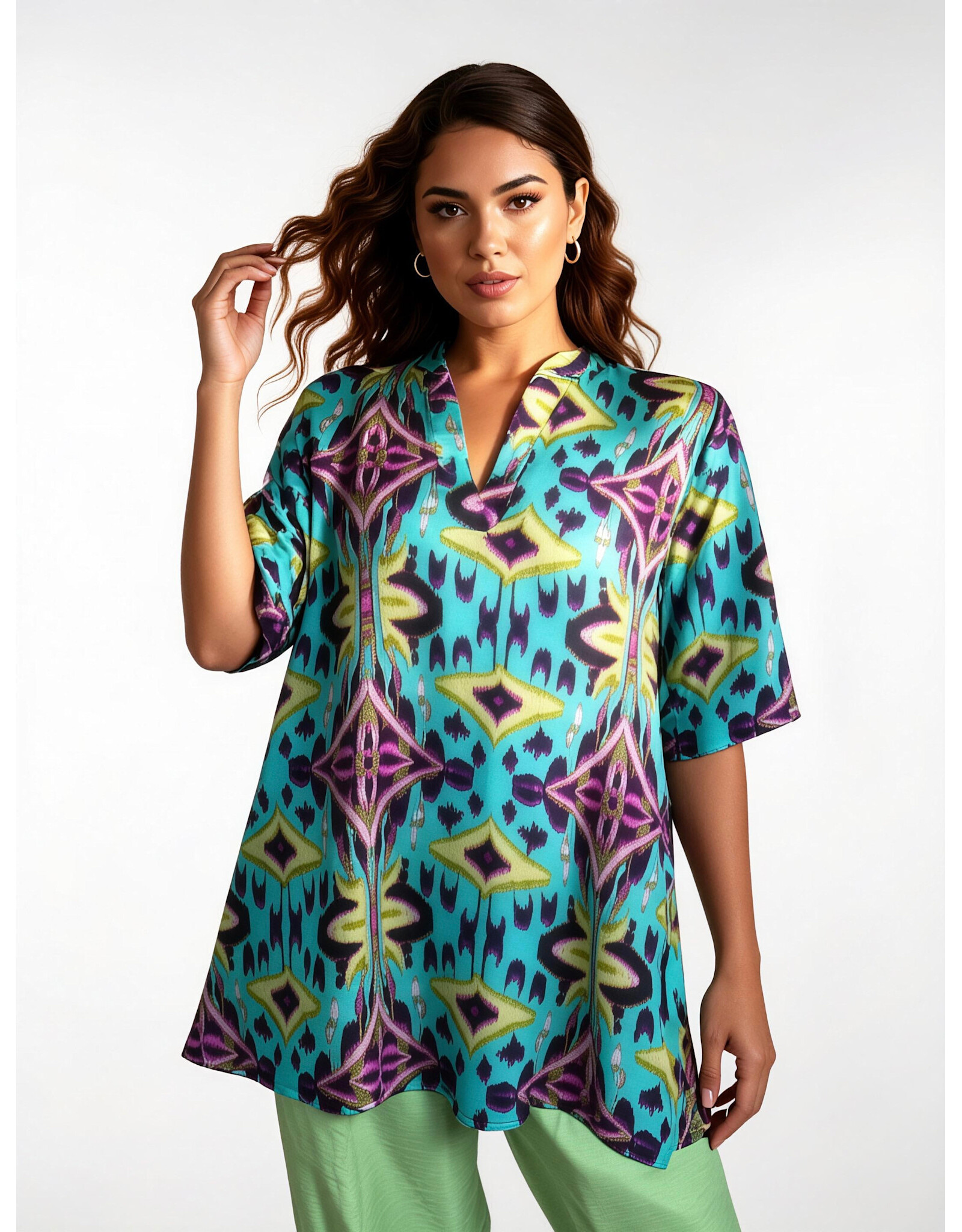 Ophilia Melani 26S  B viscose dessin