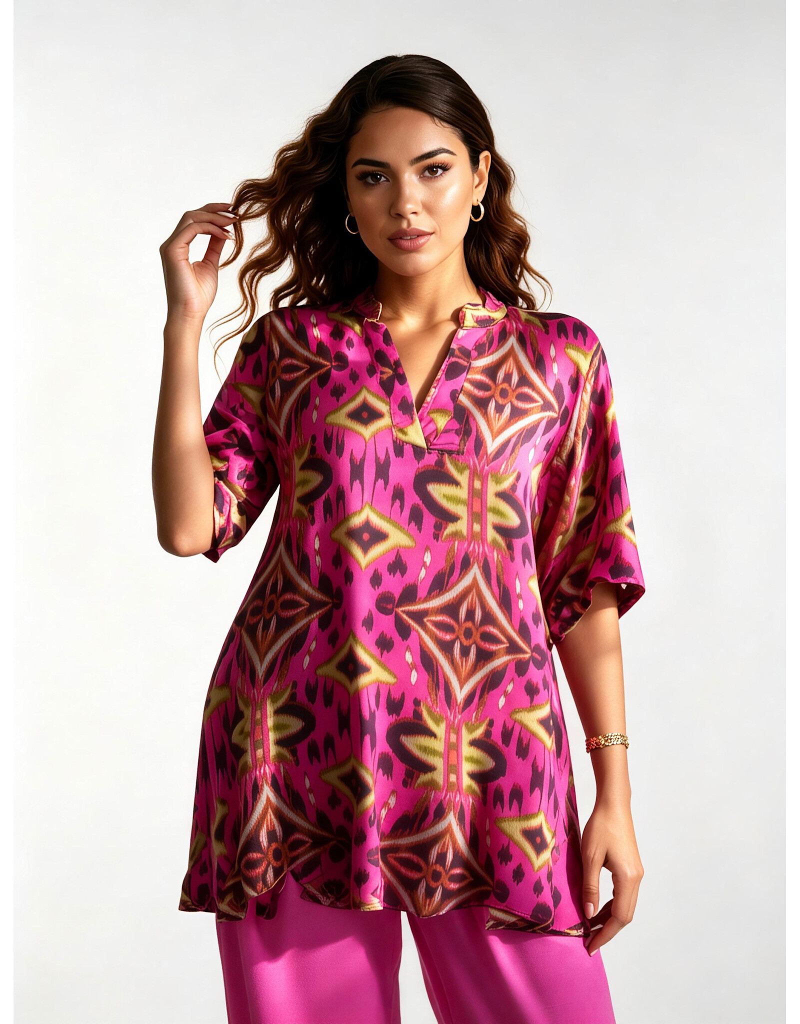 Ophilia Melani 26S  B viscose dessin