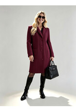 Ophilia Nora 26W cably knit bordeaux