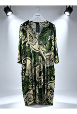 Ivy  26W  jersey dessin paisley green